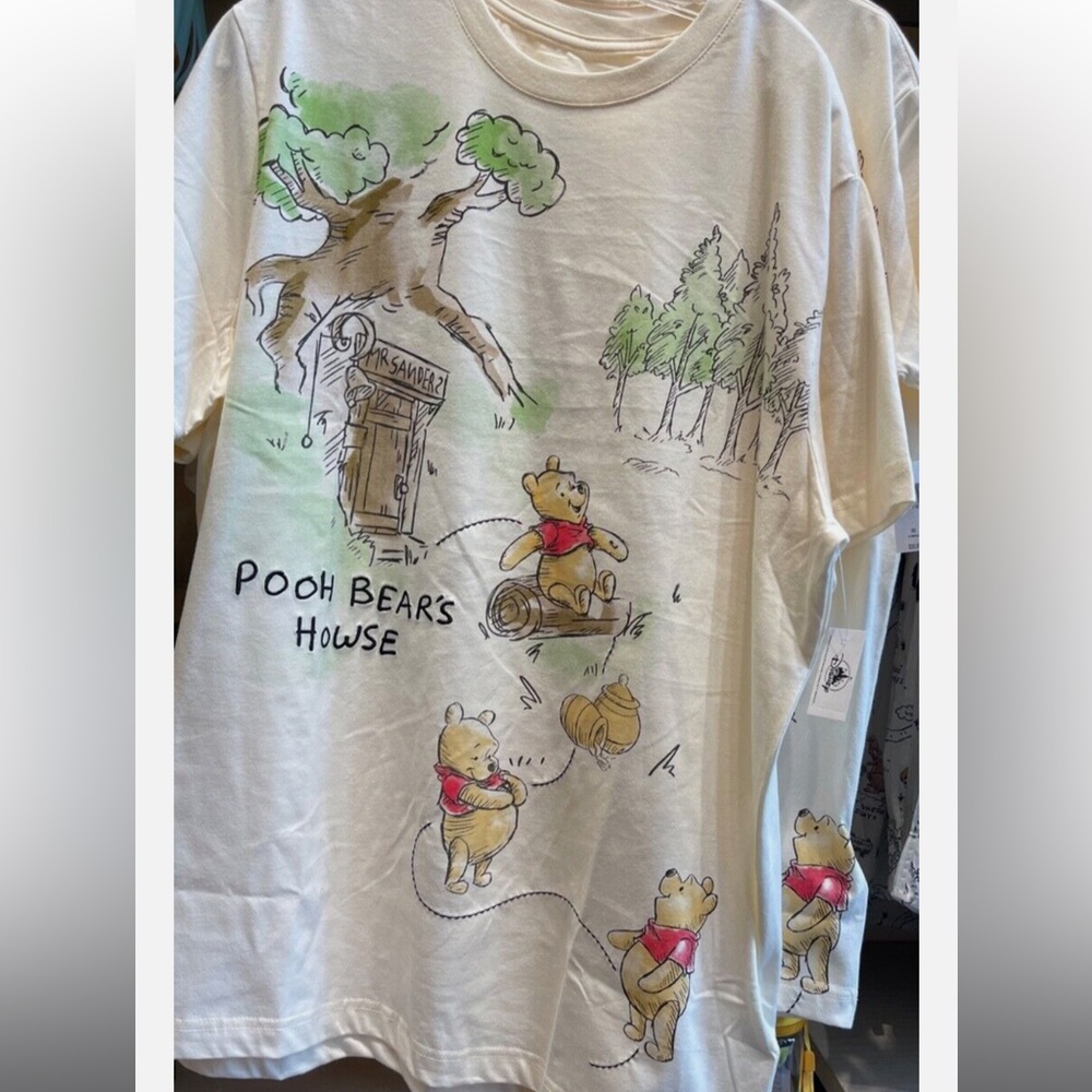 Disney Parks Winnie the Pooh 100 Acre Wood Shirt - NWT!!